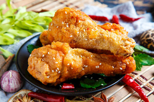 油炸鸡腿