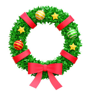 圣诞节花环