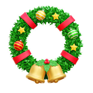 圣诞节花环