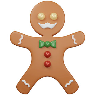 圣诞节姜饼人
