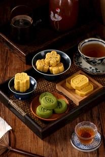 绿豆糕 茶点