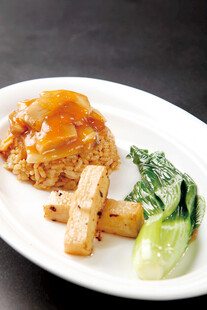 松茸菌扣饭 