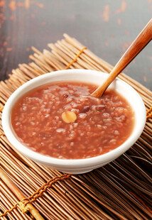 红豆莲子粥