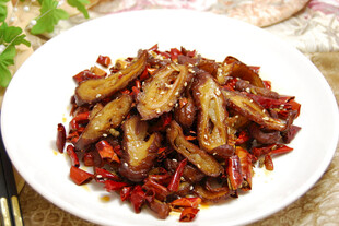 干煸肥肠