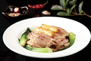 大葱扒羊肉