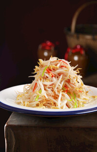 清炒豆芽