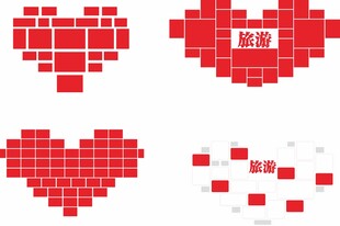 爱心文化墙