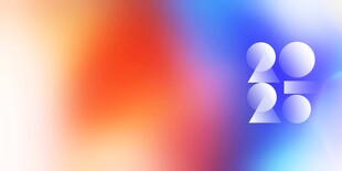 红蓝大气年会背景