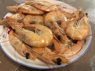 白灼大虾