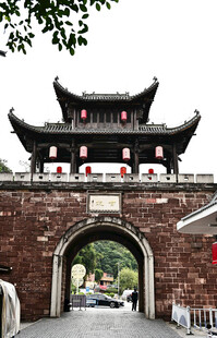 深圳甘坑古城门楼