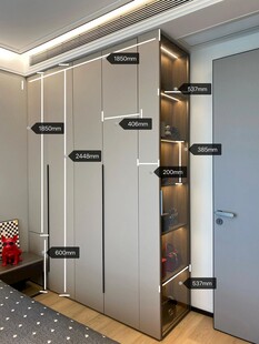 室内设计全屋定制厨房卧室衣柜