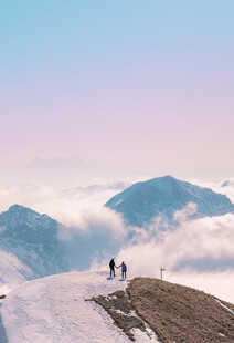 冬季雪山