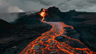 火山熔岩