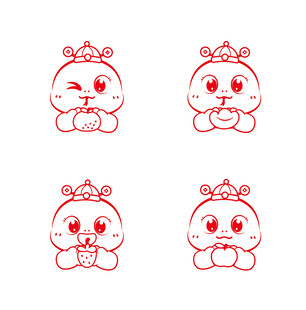 蛇卡通蛇宝宝图片