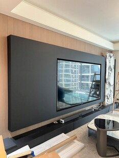 室内设计全屋定制客厅木质柜