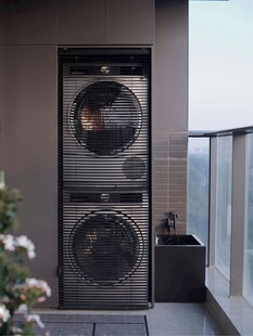 室内设计全屋定制阳台柜洗衣机