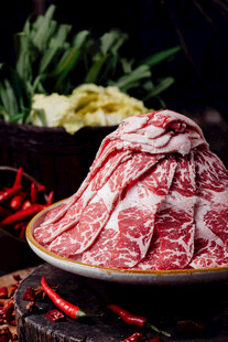 雪花牛肉