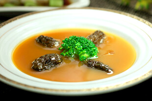 羊肚菌捞饭 