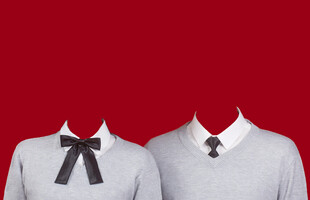 学生装结婚证件照