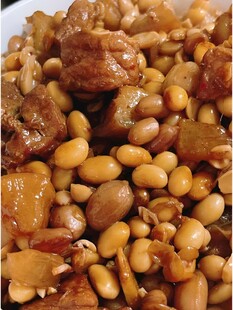 黄豆烧肉