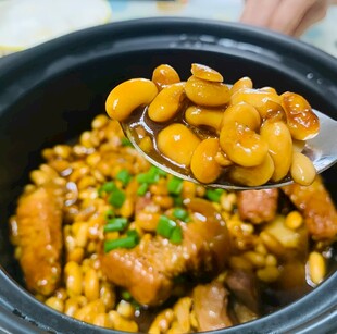 黄豆烧肉