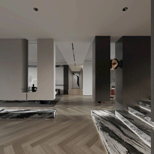 室内设计全屋定制穿插高级感家装