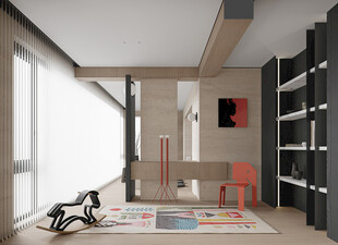 室内设计全屋定制穿插高级感家装