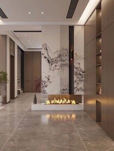 室内设计全屋定制悬挑高级感设计