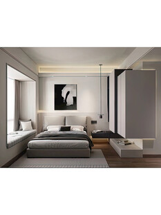 室内设计全屋定制悬挑高级感设计