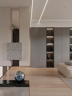 室内设计全屋定制悬挑高级感设计