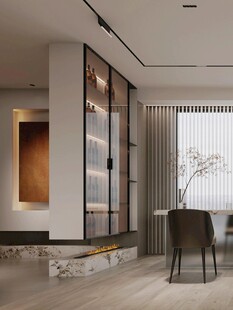 室内设计全屋定制悬挑高级感设计