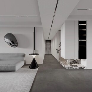 室内设计全屋定制悬挑高级感设计