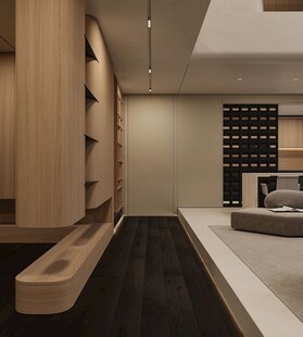 室内设计全屋定制悬挑高级感设计