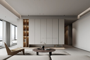 室内设计全屋定制悬挑高级感设计