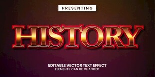 金属字EPS字体样机