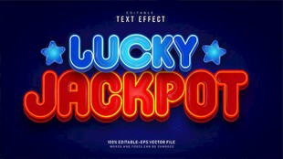 游戏风格EPS字体样机