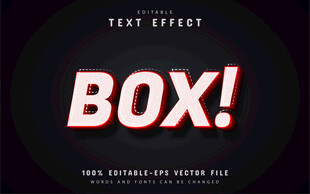 3D立体EPS字体样机