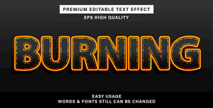 潮流风格EPS字体样机