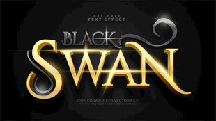 3D立体EPS艺术字效果