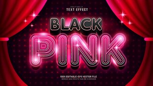 舞台风格EPS字体样机