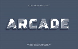 3D立体可编辑艺术字效果