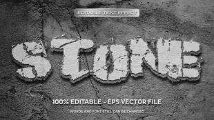 石头字EPS字体样机