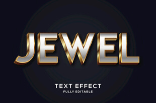 金属字EPS字体样机