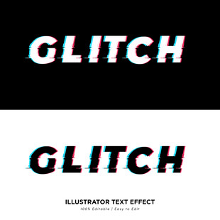 故障电磁波EPS字体样机