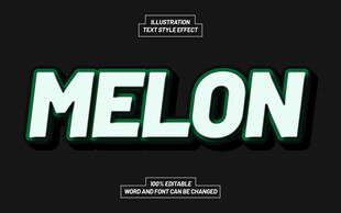 3D立体EPS艺术字效果