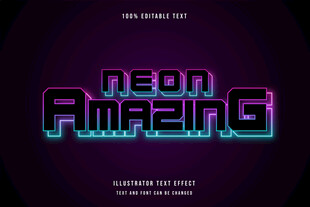 3D立体EPS字体样机