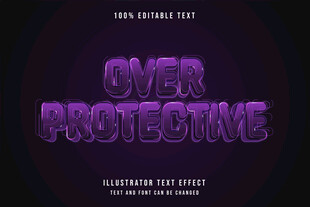 3D立体EPS艺术字效果