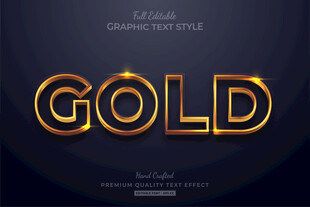 3D立体EPS字体样机