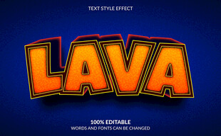 3D立体EPS艺术字效果