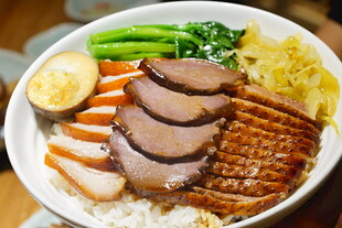 卤味拼饭